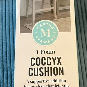 Brand new never opened Martha Stewart Coccyx Cushion